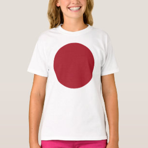 Lente Zomer Kleur Fiery Rood Teddy Beer T-shirt