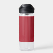 Lente Zomer Kleur Fiery Rood Waterfles (Achterkant)