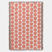 Lente Zomer Kleur Peach Pink Deken (Voorkant Verticaal)