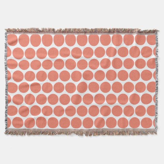 Lente Zomer Kleur Peach Pink Deken (Voorkant)