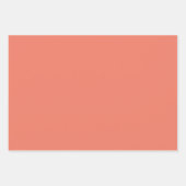 Lente Zomer Kleur Peach Pink Inpakpapier Vel (Voorkant 3)
