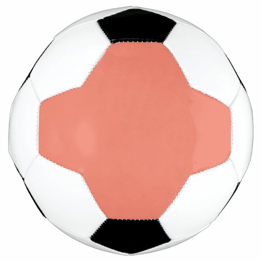 Lente Zomer Kleur Perzik Roze Voetbal (Voorkant)