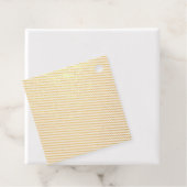 Lente Zomer Kleuren Tangelo Bedankjes Labels (Met doos)