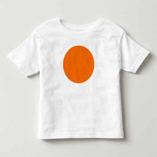 Lente Zomer Kleuren Tangelo Kinder Shirts (Voorkant)