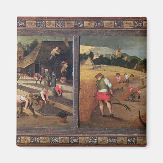 Lente; zomer magneet (Voorkant)