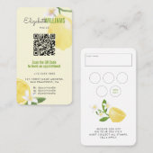 Lente Zomer Promo Nagels QR Code Loyalty & Visitekaartje (Voorkant / Achterkant)