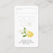 Lente Zomer Promo Nagels QR Code Loyalty & Visitekaartje (Achterkant)