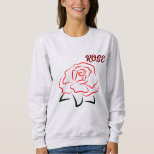 Lente & Zomer Roos Bloem Naam Dames Kleding Trui