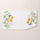 Lente Zomer Veldbloemen Bad Handdoek (Handdoek)