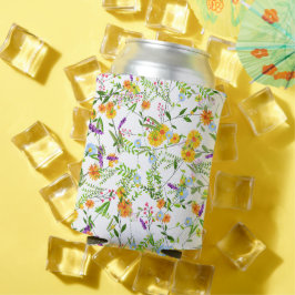 Lente Zomer Veldbloemen Blikjeskoeler