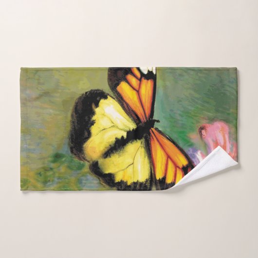 Lente Zomer Vlinder - Badhanddoekset Bad Handdoek (Handdoek)