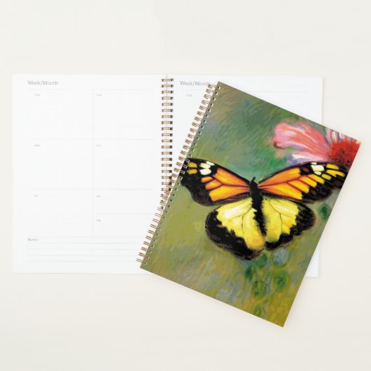 Lente zomer vlinder - planner (Display)