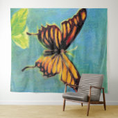 Lente zomer vlinder - Tapestry Wandkleed (In Situ (horizontaal))