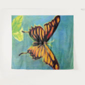Lente zomer vlinder - Tapestry Wandkleed (Voorkant (horizontaal))