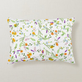 Lente Zomer Wilde bloemen Accent Kussen