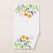 Lente Zomer Wilde bloemen Bad Handdoek (Handdoek)