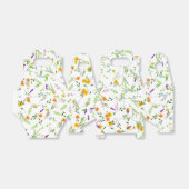 Lente Zomer Wilde bloemen Bedankdoosjes (Uitgevouwen)