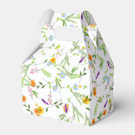 Lente Zomer Wilde bloemen Bedankdoosjes
