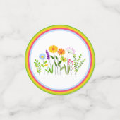 Lente Zomer Wilde bloemen Confetti (Kleine voorkant)