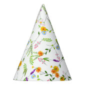 Lente Zomer Wilde bloemen Feesthoedjes (Links)