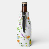 Lente Zomer Wilde bloemen Flesjeskoeler (Fles Achterkant)