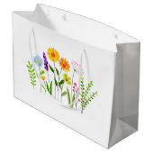 Lente Zomer Wilde bloemen Groot Cadeauzakje (Achterkant Gekanteld)