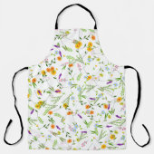 Lente Zomer Wilde bloemen Schort (Voorkant)