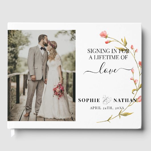 Lente Zomer Wildflower | Gastenboek (Voorkant)