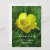 Lente, zomerfeestdag kaart (Voorkant)