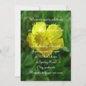 Lente, zomerfeestdag kaart (Achterkant)