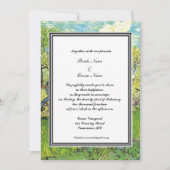 lente, zomers huwelijksuitnodiging van Gogh Kaart (Voorkant)