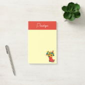 Lente Zonnebloemen en Regenlaarzen  Post-it® Notes (Kantoor)
