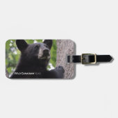 Lente - zwart Beer Bagagelabel (Voorkant horizontaal)