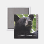 Lente - zwart Beer Magneet (Voorkant / Achterkant)