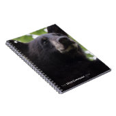 Lente - zwart Beer Notitieboek (Rechterzijde)