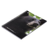 Lente - zwart Beer Notitieboek (Linkerzijde)