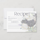 Lente zwart en witte tulpen Recept (Voorkant)