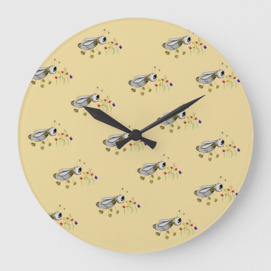 lentebijen grote klok (Voorkant)