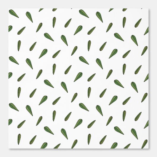 Lentebladeren, aquarel motief behang (Voorkant)