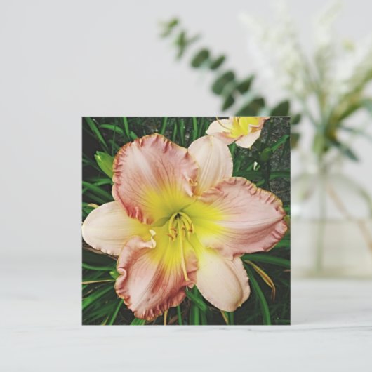 Lentebloei Kaart (Staand voorkant)