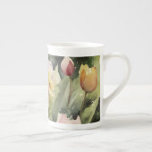 Lentebloeiende tulpen porselein kop (Rechts)