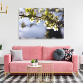 lentebloeitak witte kersen canvas afdruk (Insitu (Woonkamer))