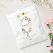 lentebloem | Bedankt Favor Bag Bedankzakje (Gezegeld)