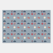 Lentebloem Boho Botanisch  Inpakpapier Vel (Voorkant 3)