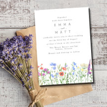 Lentebloem Boho Tuin Bruiloft
