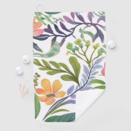 Lentebloem Florals | Bloemvelden Golfhanddoek