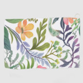 Lentebloem Florals | Bloemvelden  Golfhanddoek (Horizontaal)