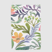 Lentebloem Florals | Bloemvelden  Golfhanddoek (Voorkant)