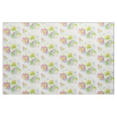 Lentebloem hellebores aquarel stof (Fat Quarter)