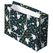 Lentebloem Konijnen Cadeautas (Voorkant Gekanteld)